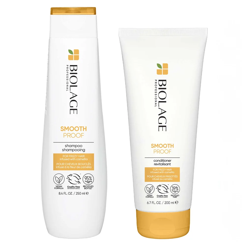 Biolage SmoothProof Shampoo (250ml) and Conditioner (200ml) Duo Set for Frizzy Hair Zdjęcie 1