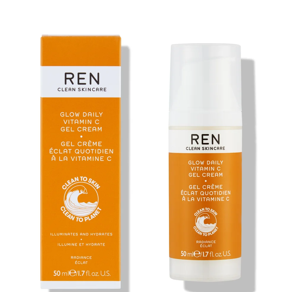 REN Clean Skincare Glow Daily Vitamin C Gel Cream żel-krem z witaminą C 50 ml Zdjęcie 1