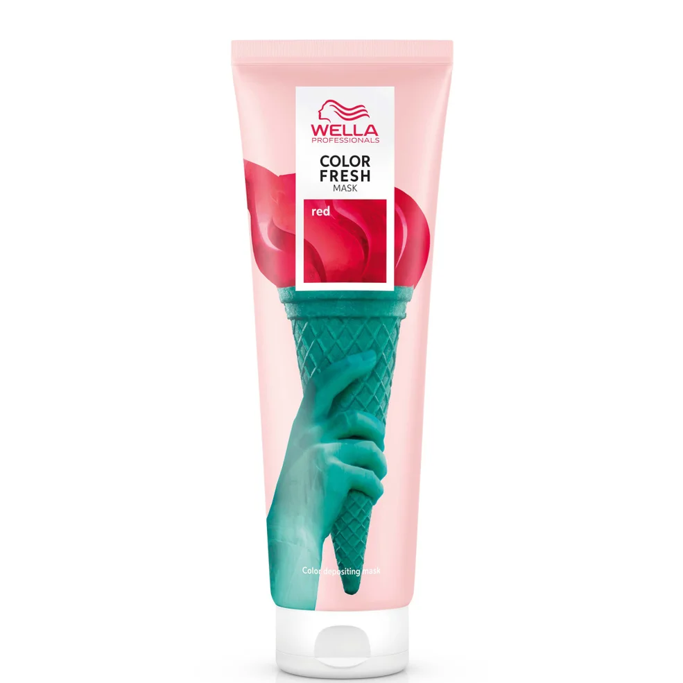 Wella Professionals Care Color Fresh Semi-Permanent Colour Mask semi-permanentna maska koloryzująca – czerwona 150 ml Zdjęcie 1