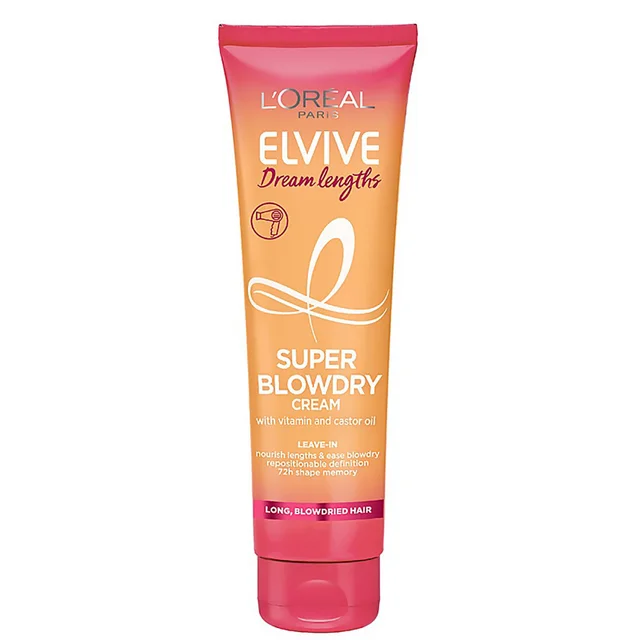 L'Oréal Paris Elvive Dream Lengths Super Blowdry Cream termoochronny krem do włosów 150 ml
