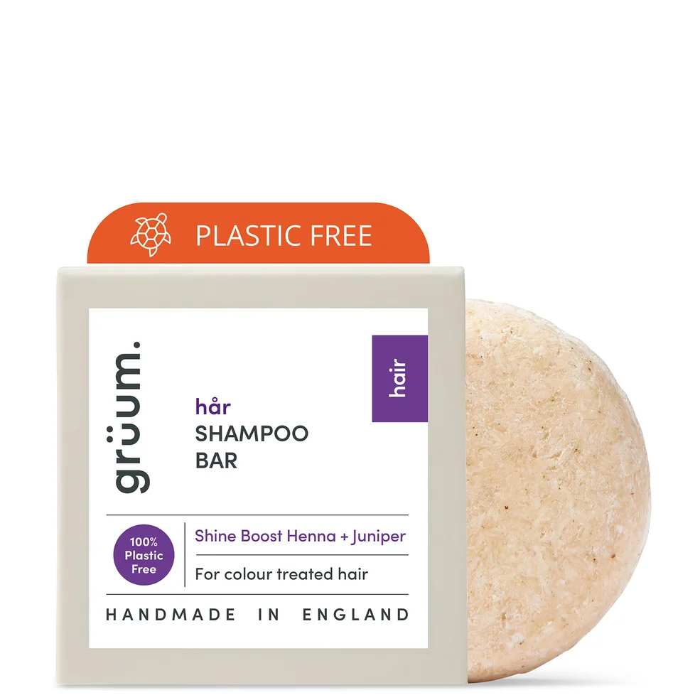 grüum Hår Zero Plastic Shine Enhancing Shampoo Bar 50g Zdjęcie 1