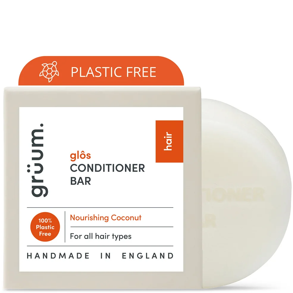 grüum Glôs Zero Plastic Nourishing Conditioner Bar 50g Zdjęcie 1