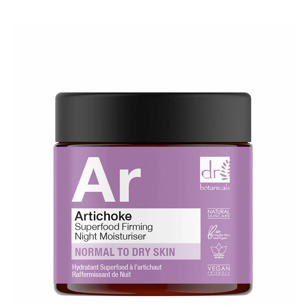 Dr Botanicals Artichoke Superfood Firming Night Moisturiser 60ml Zdjęcie 1