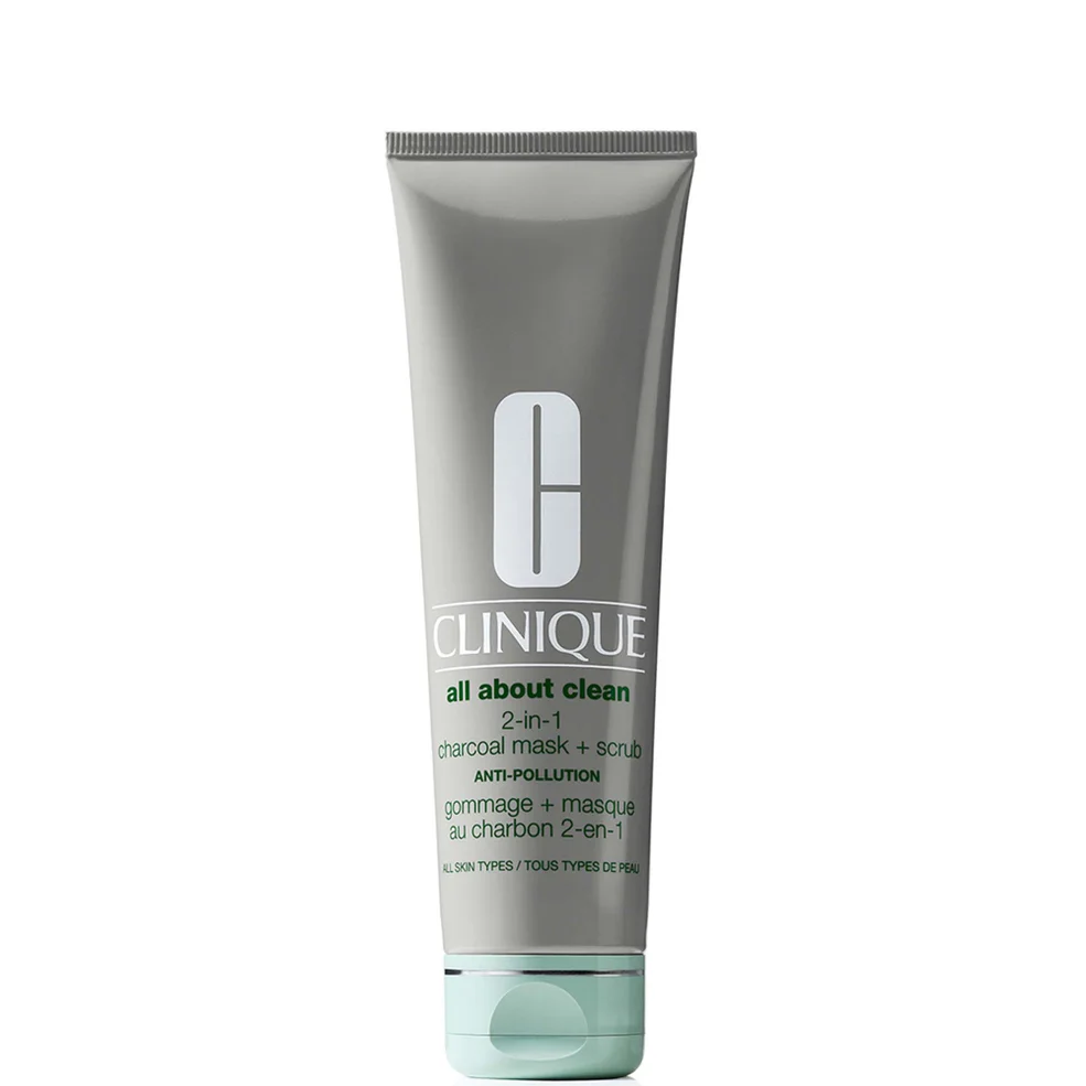 Clinique All About Clean 2-in-1 Charcoal Mask and Scrub 100ml Zdjęcie 1