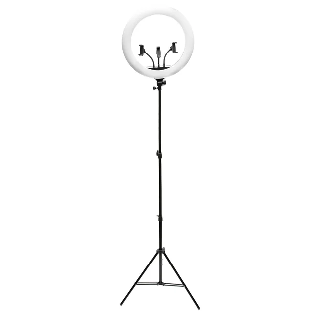 Rio Professional Makeup and Vlogging 18 Inch Dimmable LED Ring Light lampa LED dla bloggerek
