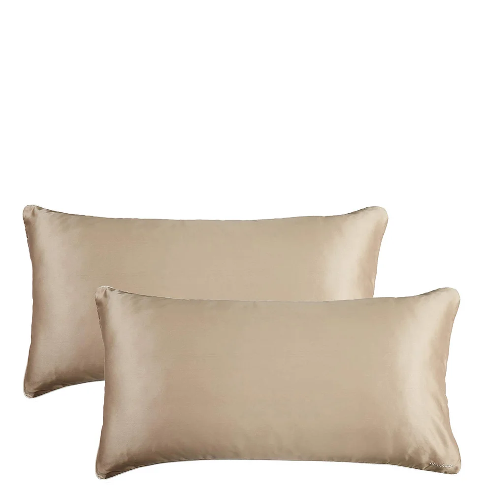 Iluminage Skin Rejuvenating Anti-Ageing Copper Pillowcase Duo - Gold Zdjęcie 1