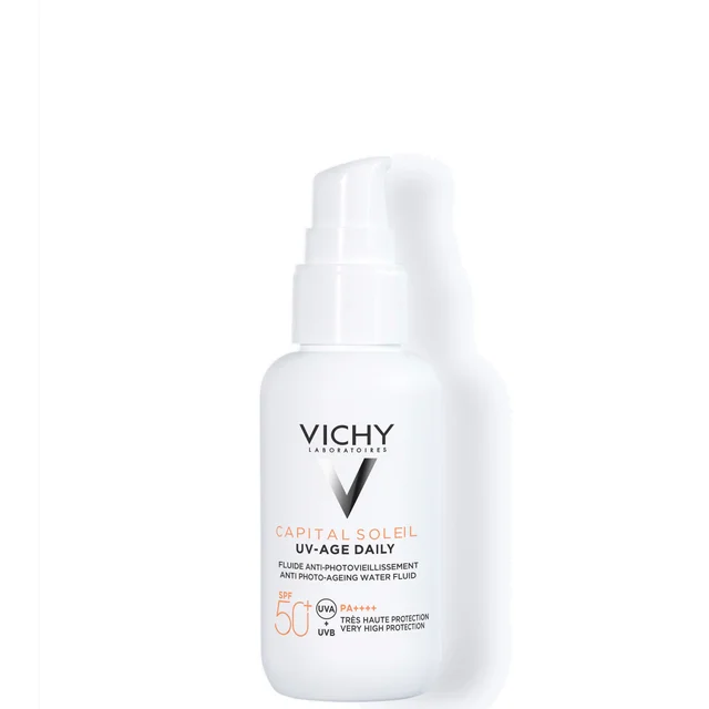 VICHY Capital Soleil UV Age Daily SPF 50+ Invisible Sun Cream with Niacinamide krem przeciwsłoneczny 40 ml