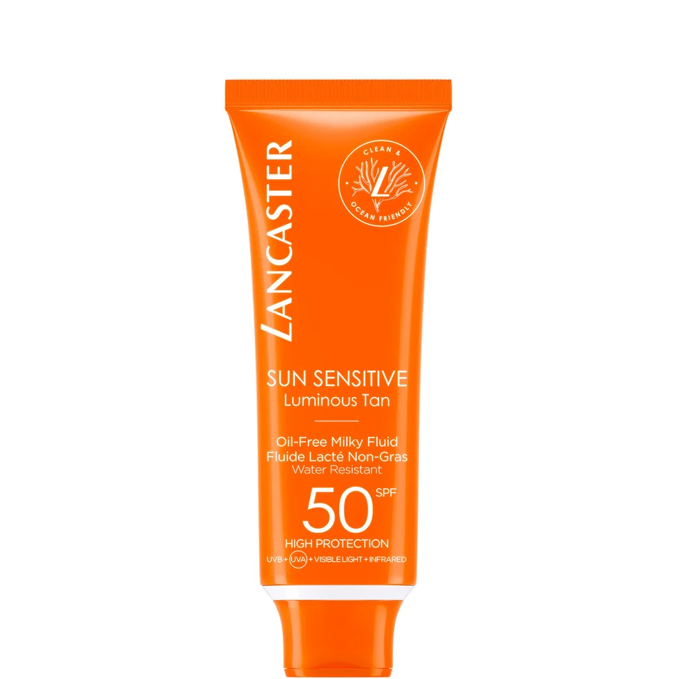 Lancaster Sun Sensitive Oil-Free Face Sun Protection Cream SPF50 przeciwsłoneczny krem do twarzy bez olejku 50 ml Zdjęcie 1