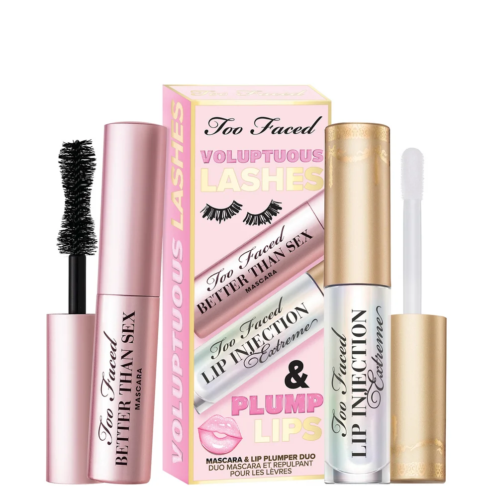 Too Faced Exclusive Limited Edition Voluptuous Lashes and Plump Lips Set Zdjęcie 1