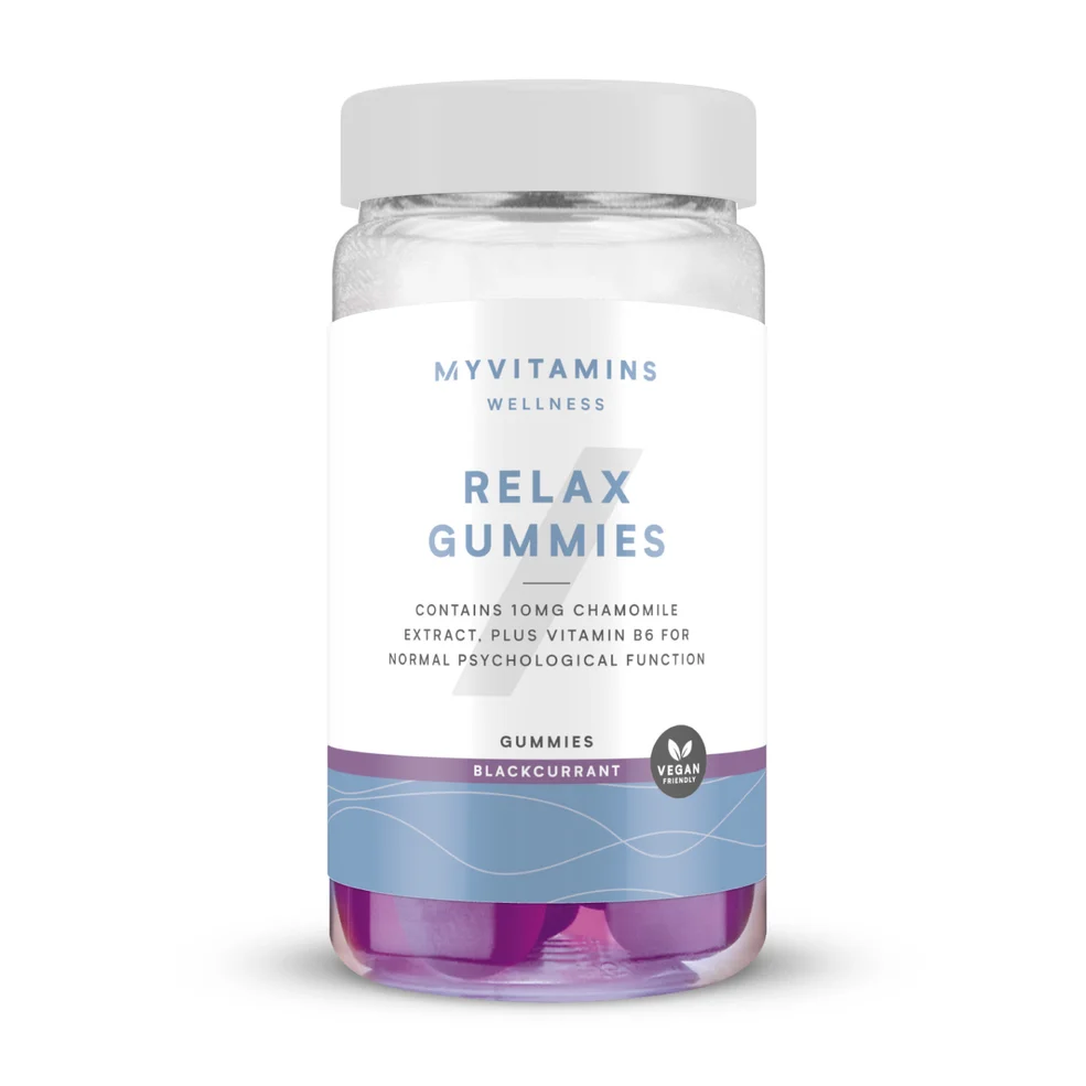 Myvitamins Relax Gummies, Blackcurrant, 60 Gummies Zdjęcie 1