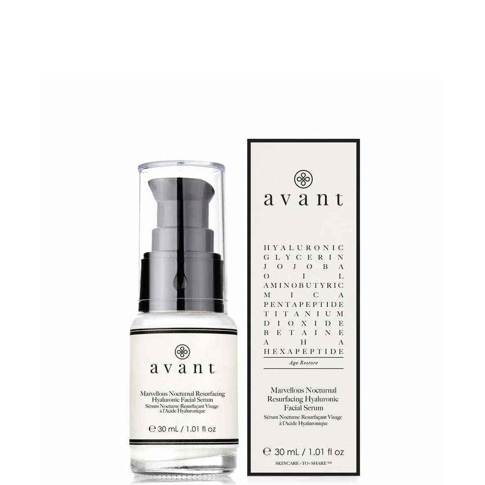 Marvellous Nocturnal Resurfacing Hyaluronic Serum do twarzy Zdjęcie 1