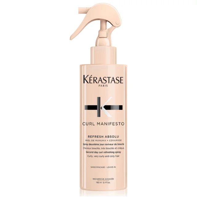 Kerastase Curl Manifesto Refresh Absolu Spray odświeżający spray do włosów kręconych 190 ml