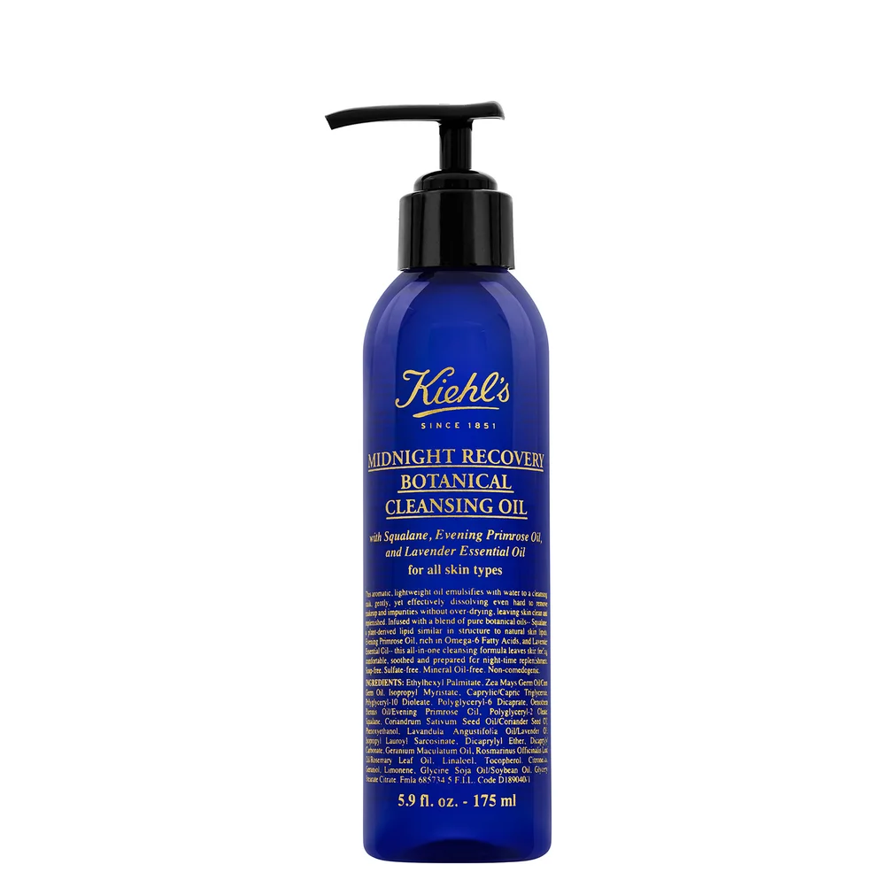 Kiehl's Midnight Recovery Botanical Cleansing Oil - 175ml Zdjęcie 1