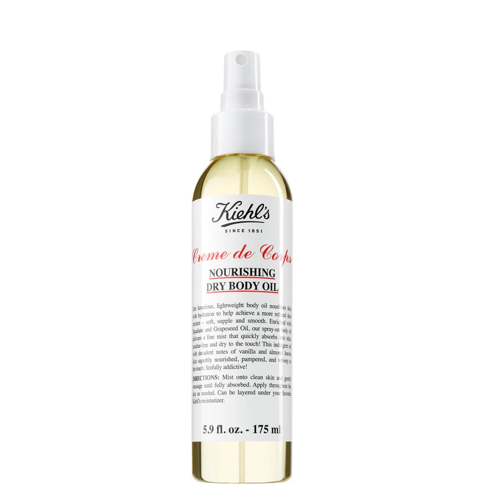 Kiehl's Crème de Corps Nourishing Dry Body Oil - 175ml Zdjęcie 1