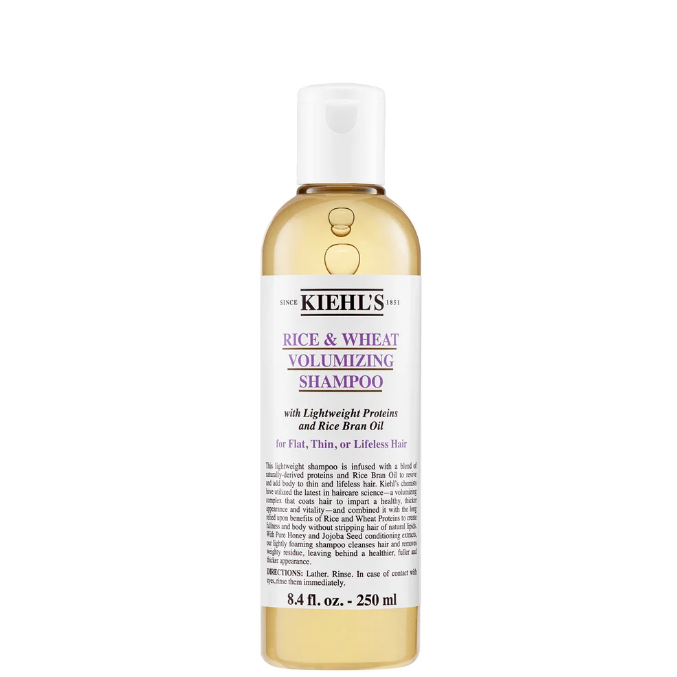 Kiehl's Rice and Wheat Volumizing Shampoo 250ml Zdjęcie 1