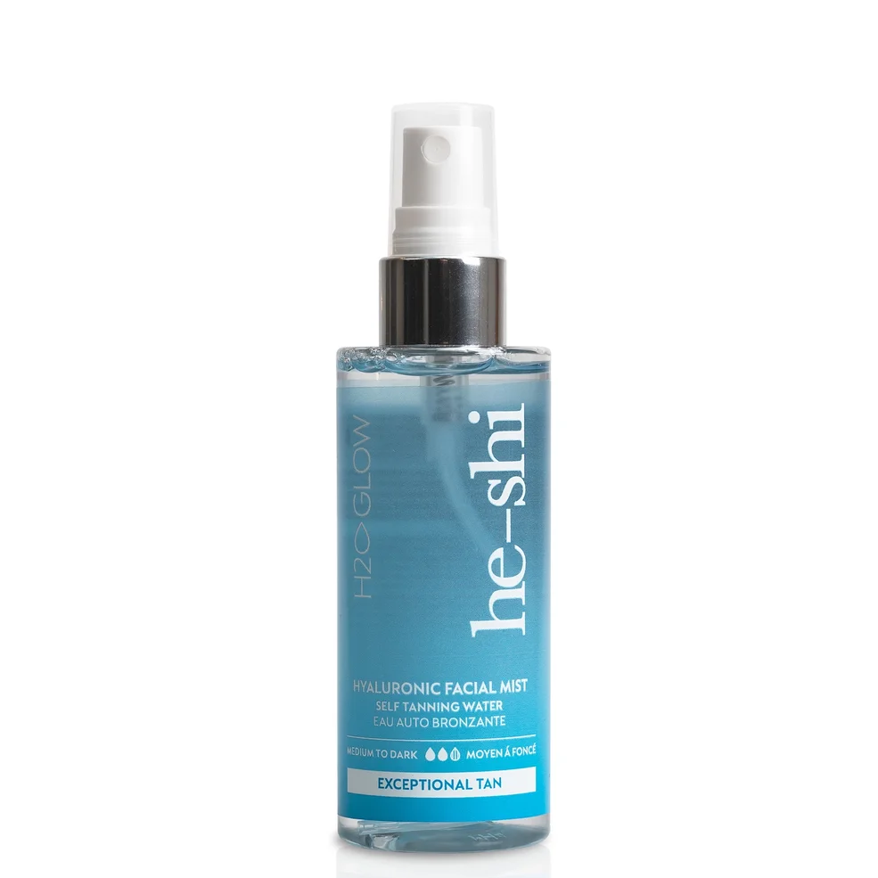 He-Shi H2O Glow Hyaluronic Tan Facial Mist 100ml Zdjęcie 1