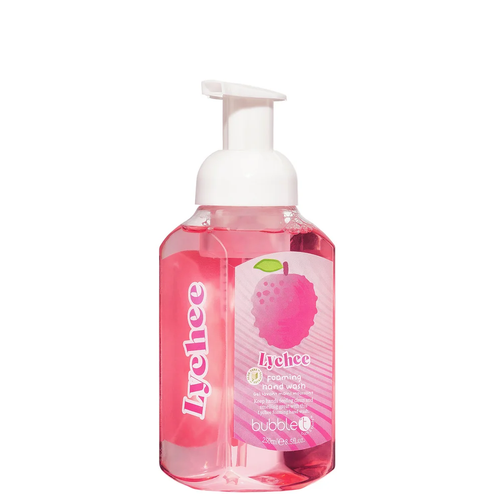 Bubble T Foaming Hand Wash - Lychee 250ml Zdjęcie 1