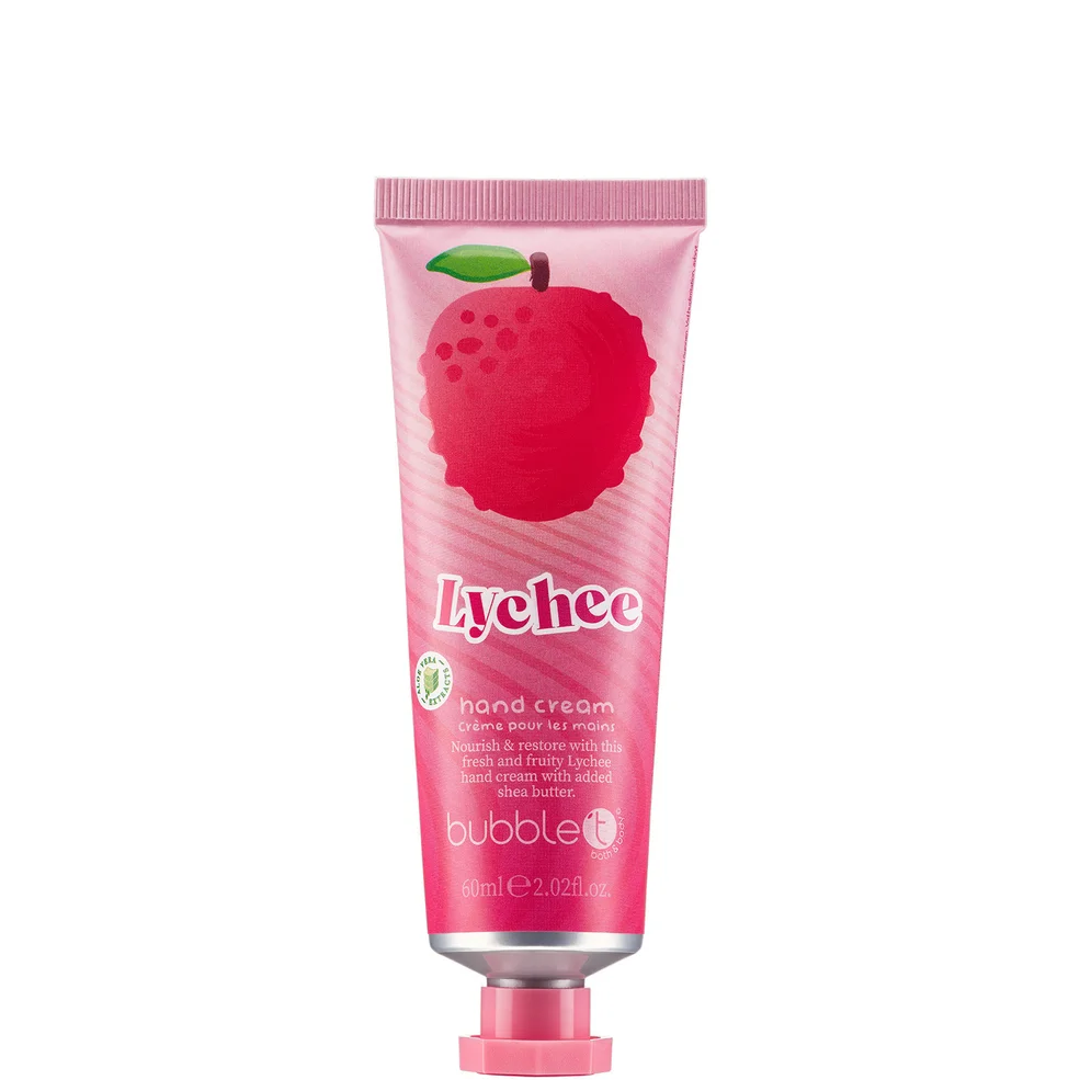 Bubble T Hand Cream - Lychee 60ml Zdjęcie 1