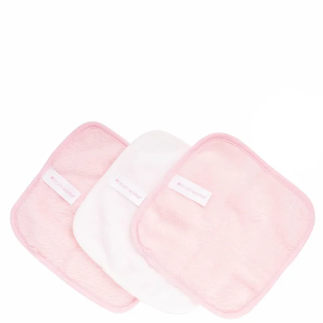 brushworks Makeup Remover Cloths ściereczki do demakijażu (3 szt.)