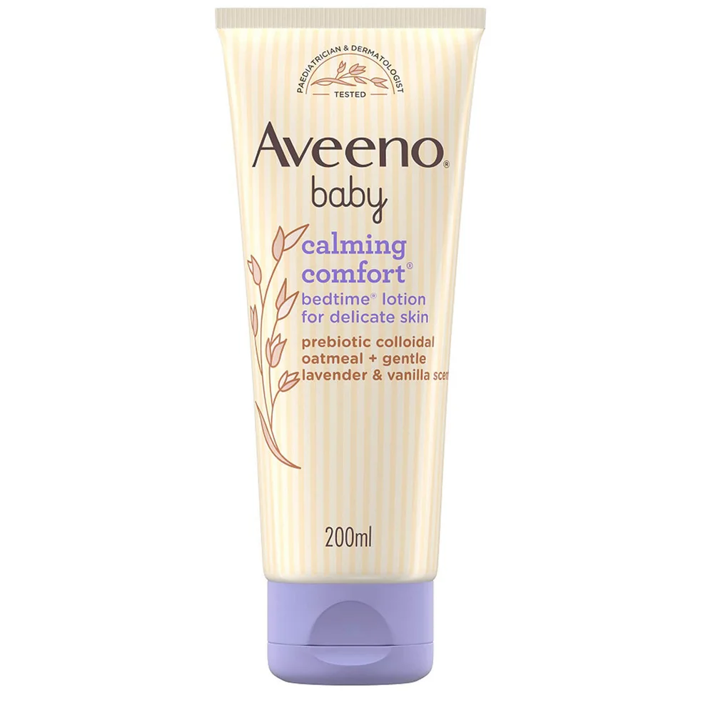 Aveeno Baby Calming Comfort Bedtime Lotion kojący balsam na noc 200 ml Zdjęcie 1