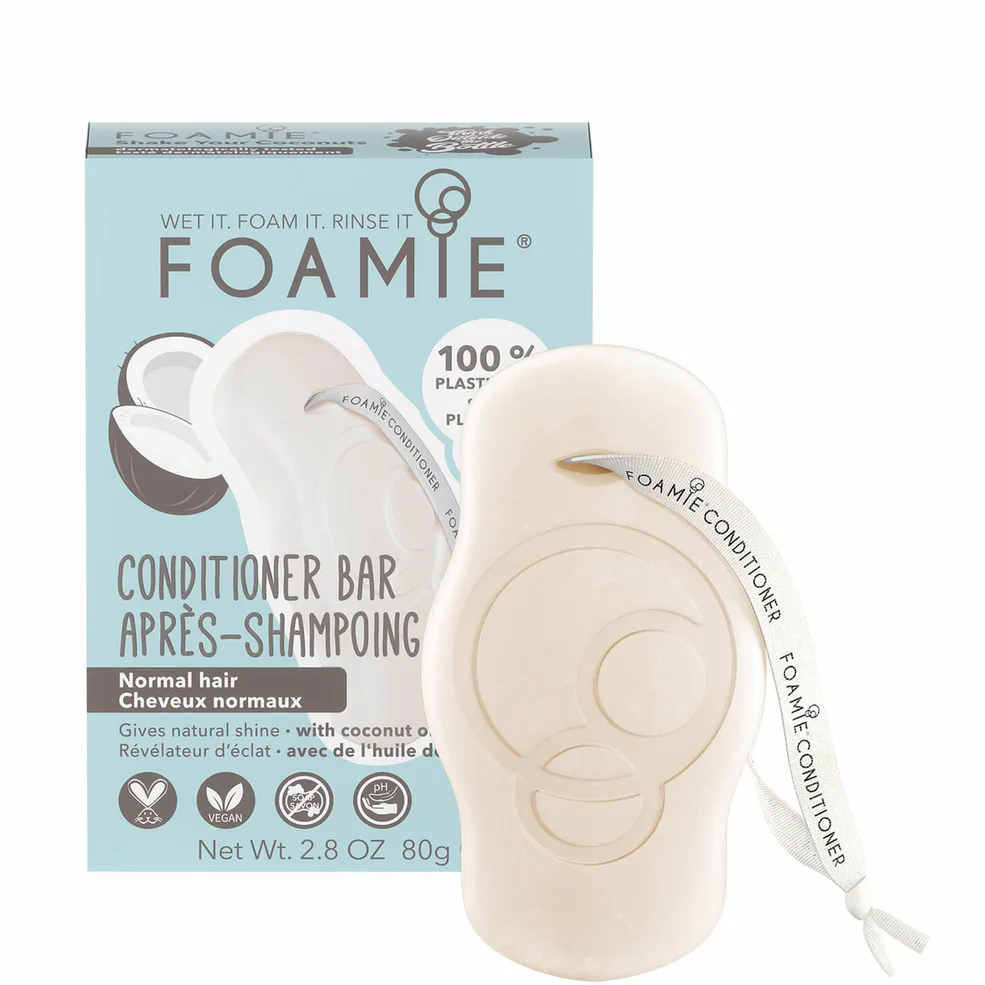 FOAMIE Conditioner Bar - Coconut for Normal Hair Zdjęcie 1