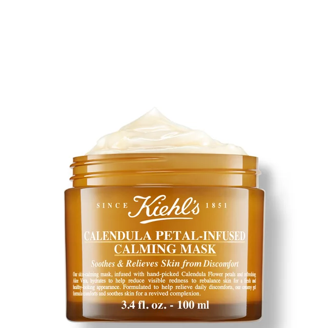 Kiehl's Calendula Petal-Infused Calming Masque uspokajająca maseczka do twarzy 100 ml