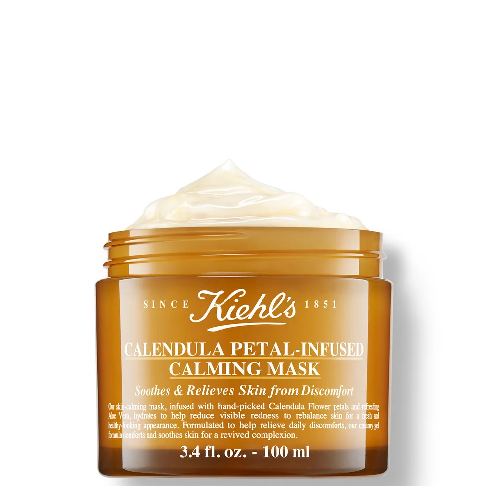 Kiehl's Calendula Petal-Infused Calming Masque uspokajająca maseczka do twarzy 100 ml Zdjęcie 1