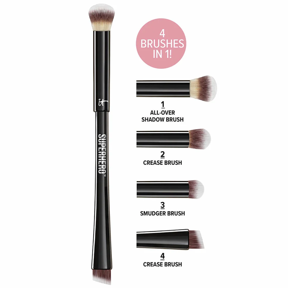 IT Cosmetics Superhero 4-in-1 Eye-Transforming Super Shadow and Liner Brush Zdjęcie 1