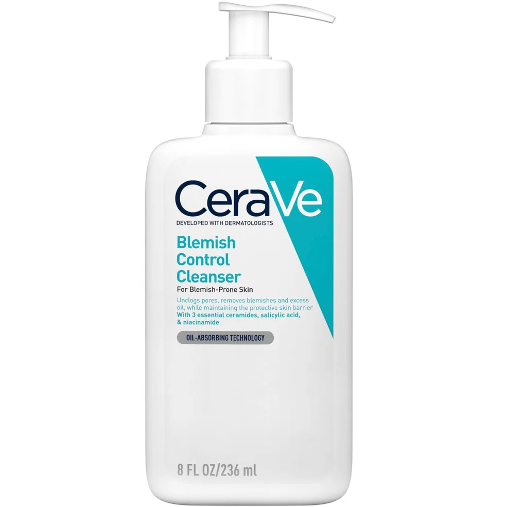 CeraVe Blemish Control Face Cleanser with 2% Salicylic Acid & Niacinamide for Blemish-Prone Skin do oczyszczania twarzy 236 ml Zdjęcie 1
