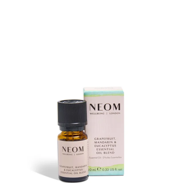 NEOM Grapefruit, Mandarin and Eucalyptus Essential Oil Blend mieszanka olejków eterycznych 10 ml