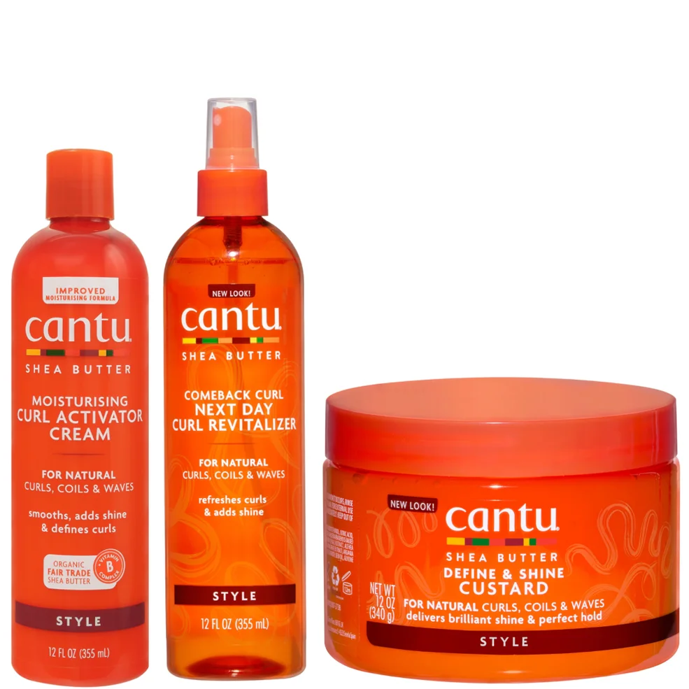 Cantu Curl Definition Bundle zestaw regenerujący do włosów Zdjęcie 1