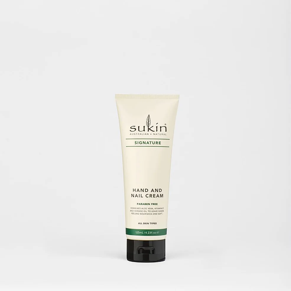 Sukin Hand & Nail Cream Tube - Signature 125ml Zdjęcie 1