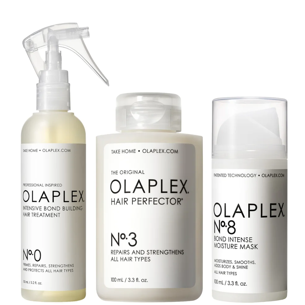 Olaplex No.0, No.3 and No.8 Bundle zestaw produktów do kuracji do włosów Zdjęcie 1