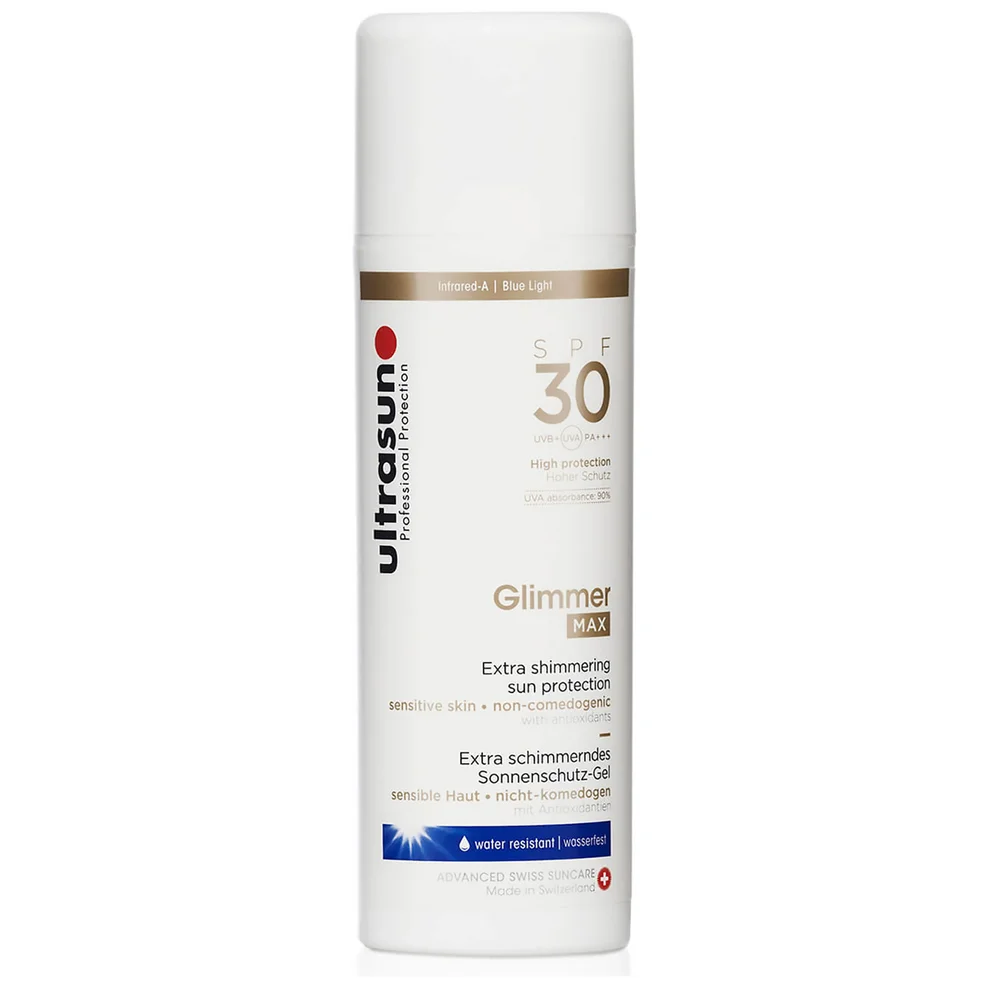 Ultrasun SPF30 Glimmer Max 150ml Zdjęcie 1