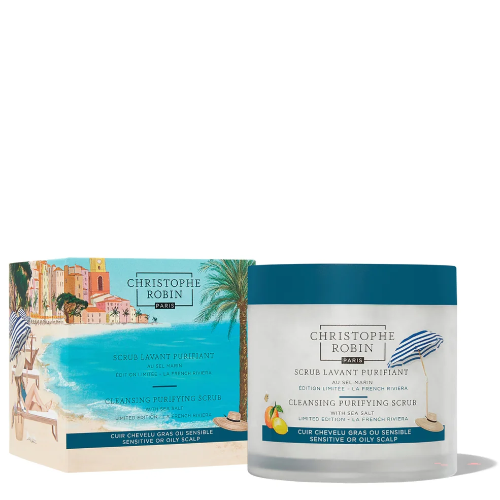 Christophe Robin Limited Edition French Riviera Cleansing Purifying Scrub with Sea Salt peeling z solą morską 250 ml Zdjęcie 1