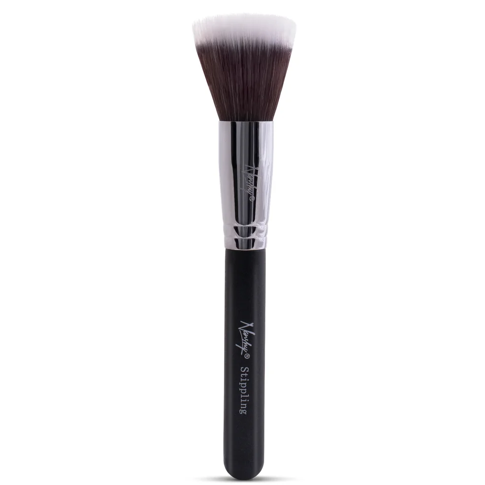 Nanshy Stippling Brush Pędzel do podkładu - Onyx Black Zdjęcie 1
