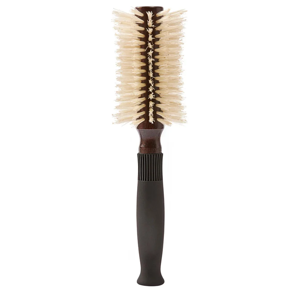 Christophe Robin Pre-Curved Blowdry Hairbrush with Natural Boar-Bristle and Wood - 12 Rows Zdjęcie 1