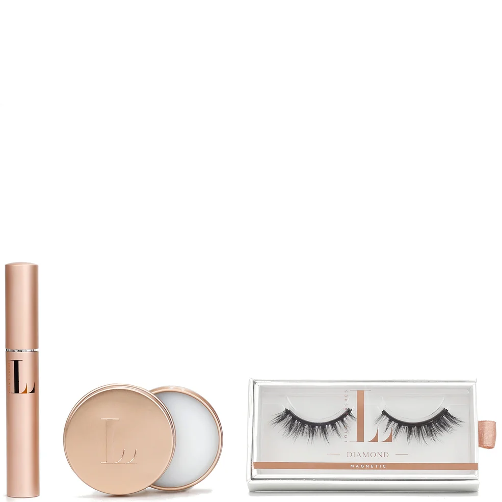 Lola's Lashes Diamond Magnetic Eyelash Kit - Black Eyeliner Zdjęcie 1