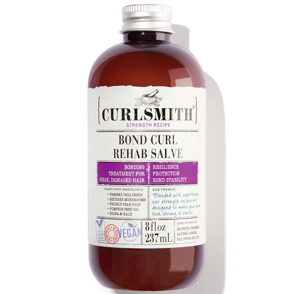 Curlsmith Bond Curl Rehab Salve kuracja regenerująca do włosów kręconych 237 ml Zdjęcie 1
