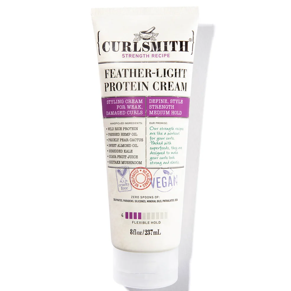 Curlsmith Featherlight Protein Cream krem z proteinami do włosów kręconych 237 ml Zdjęcie 1