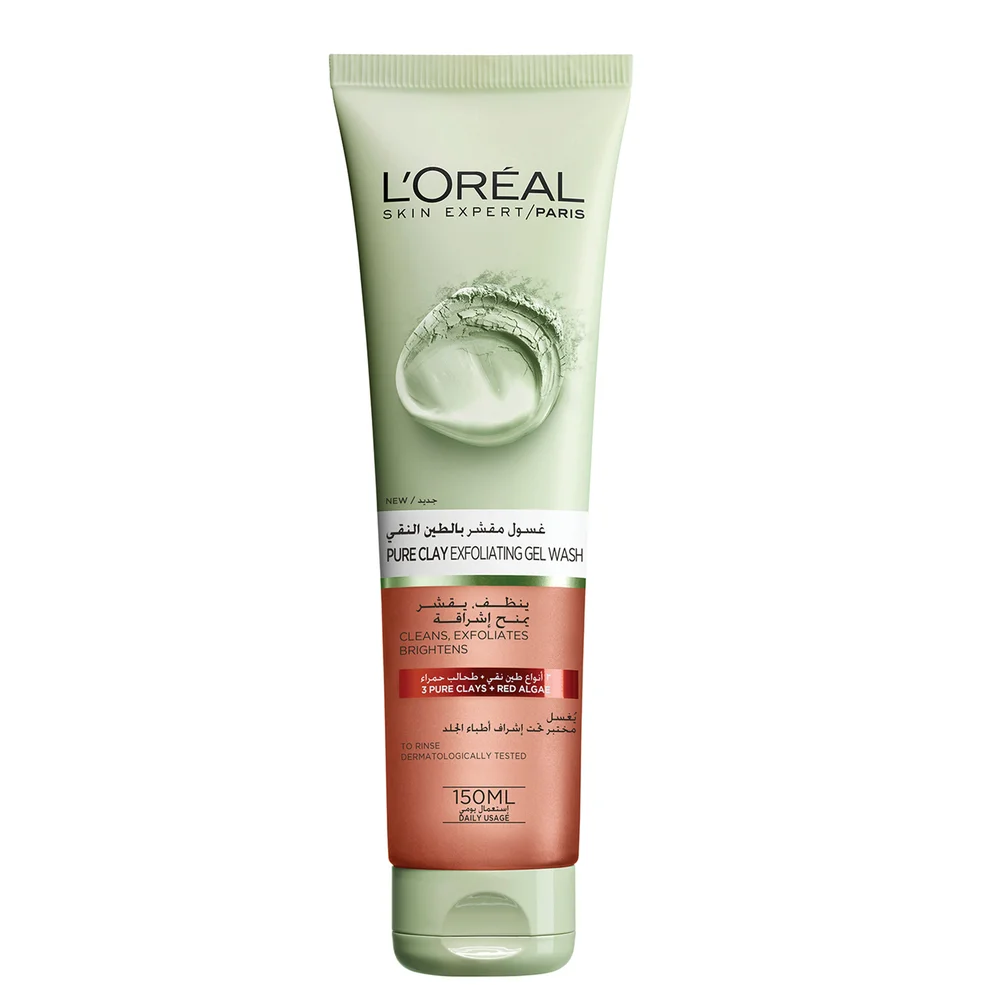 L'Oréal Paris Pure Clay Red Face Cleanser 150ml Zdjęcie 1