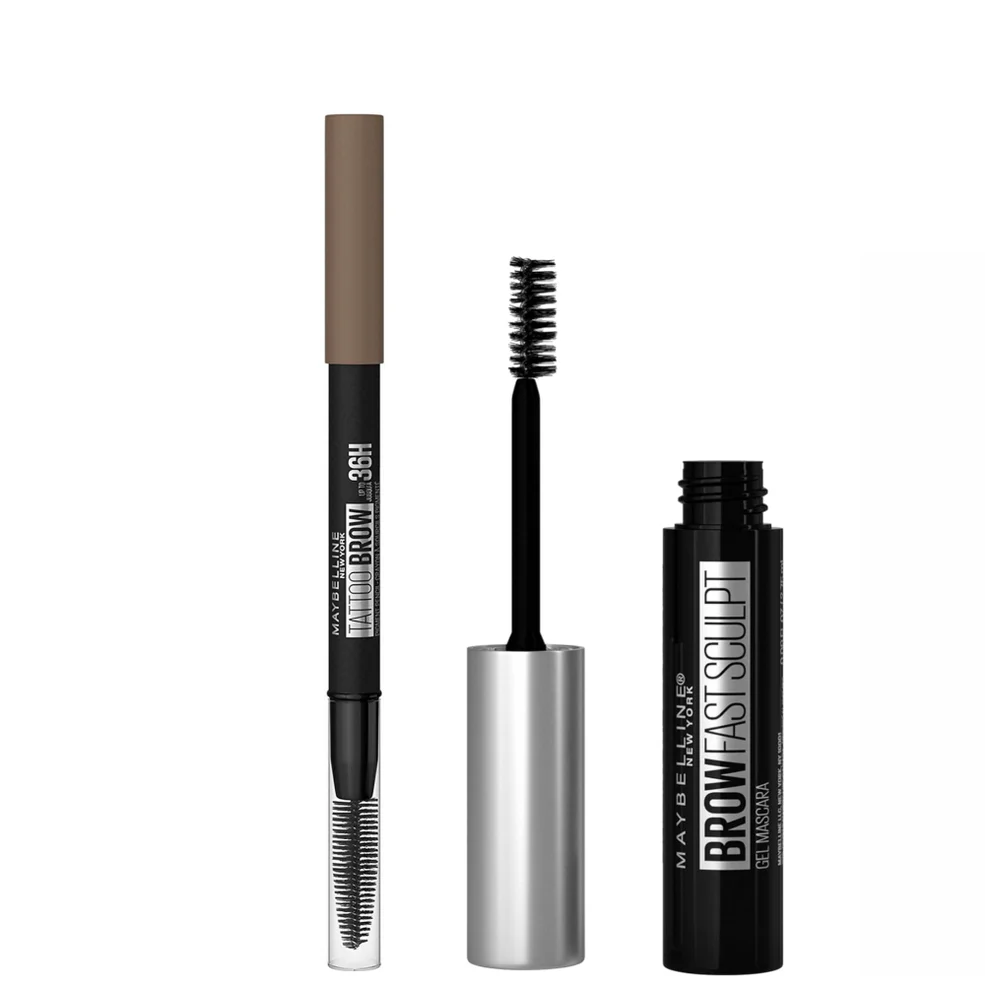 Maybelline Fill and Set Brow Bundle Zestaw do brwi (różne odcienie) Zdjęcie 1