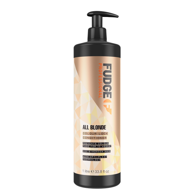 Fudge Professional All Blonde Colour Lock Conditioner odżywka do włosów farbowanych 1 l