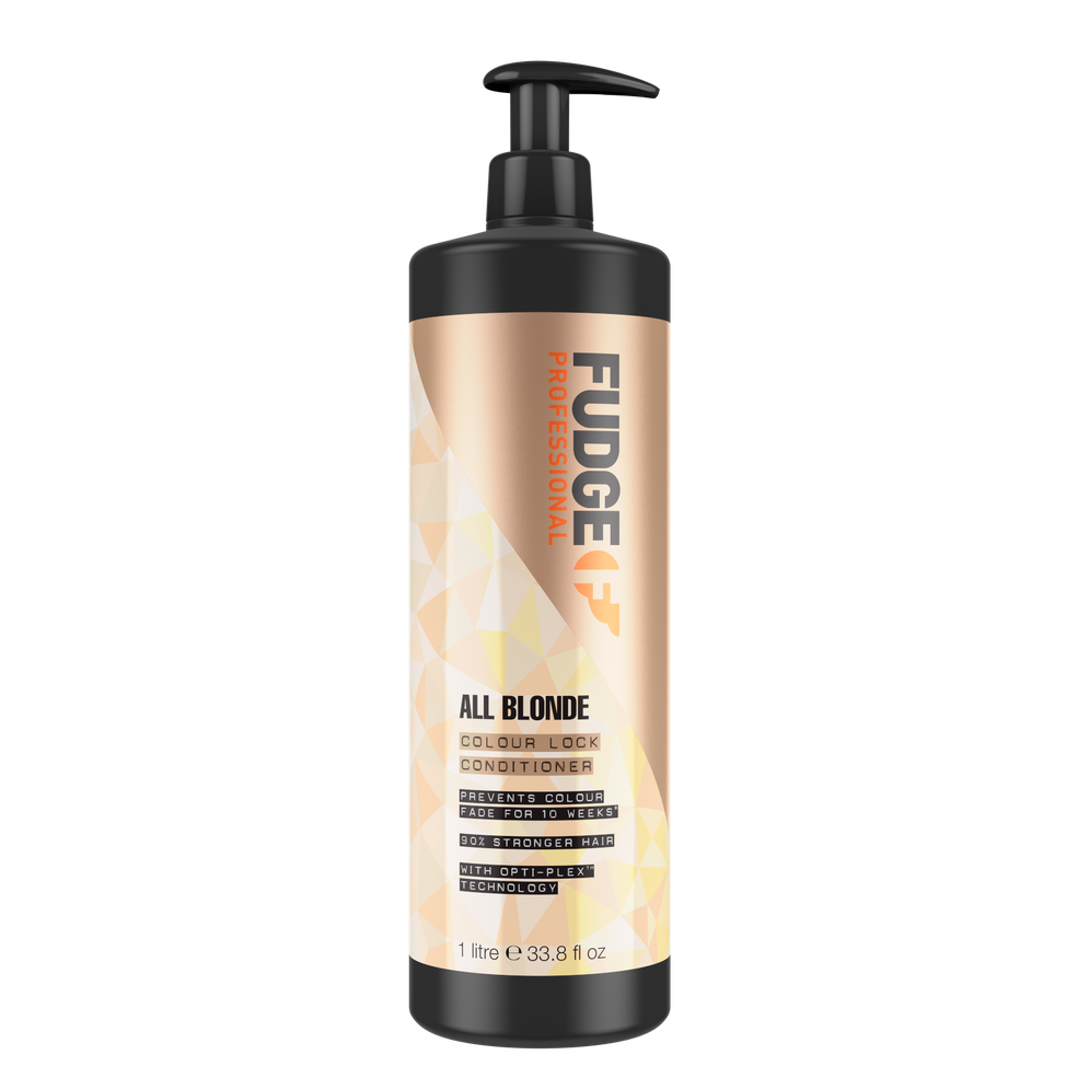 Fudge Professional All Blonde Colour Lock Conditioner odżywka do włosów farbowanych 1 l Zdjęcie 1