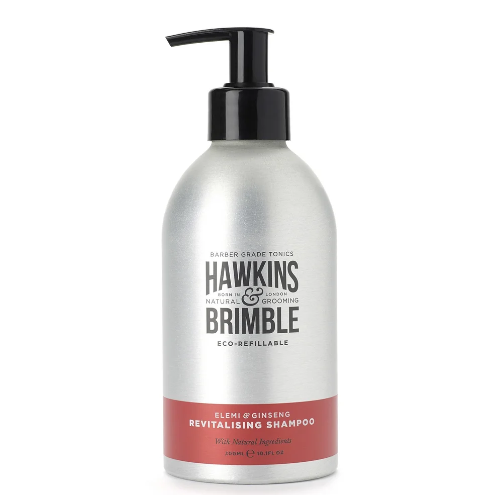Hawkins & Brimble Revitalising Shampoo Eco-Refillable 300ml Zdjęcie 1