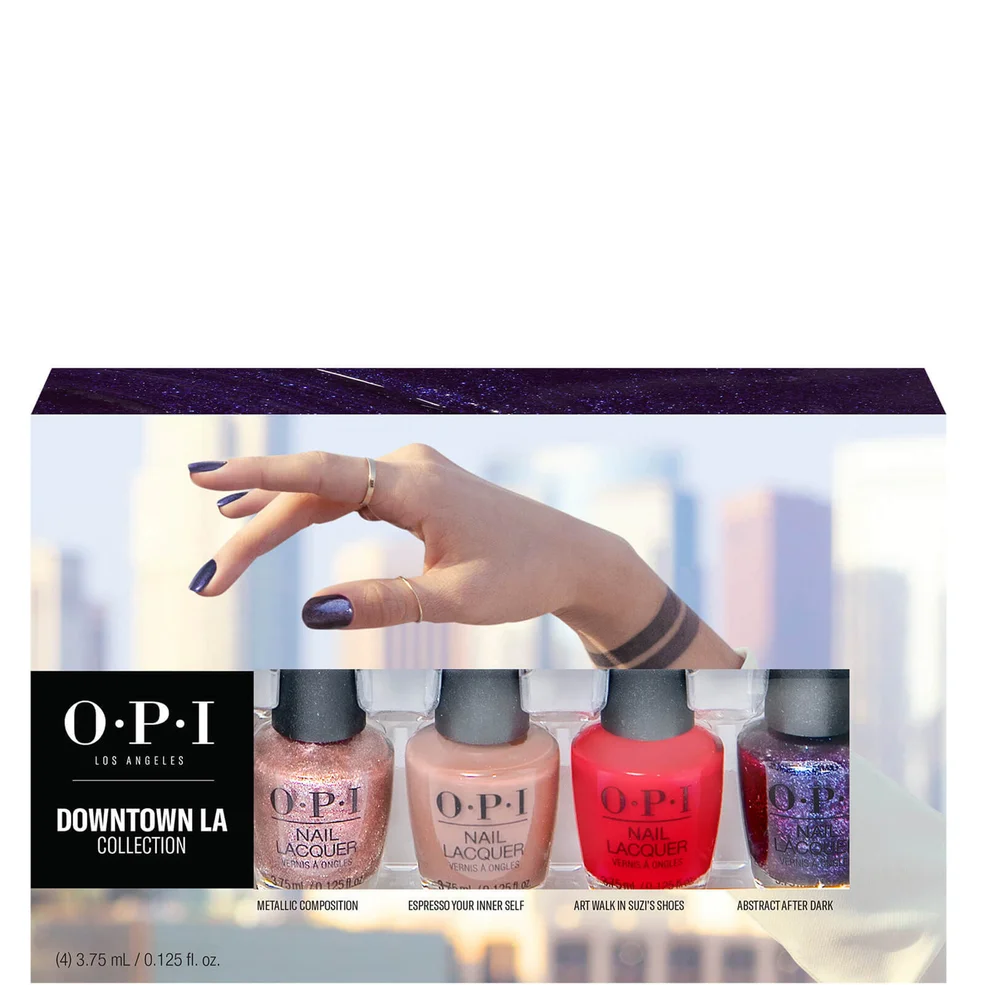 OPI Nail Polish DTLA Collection Nail Polish Gift Set 4 x 3.75ml Zdjęcie 1