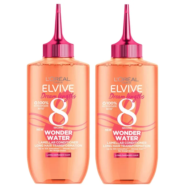 L'Oréal Paris Elvive Dream Lengths Wonder Water 8 Second Hair Treatment Kuracja do włosów 200 ml Duo