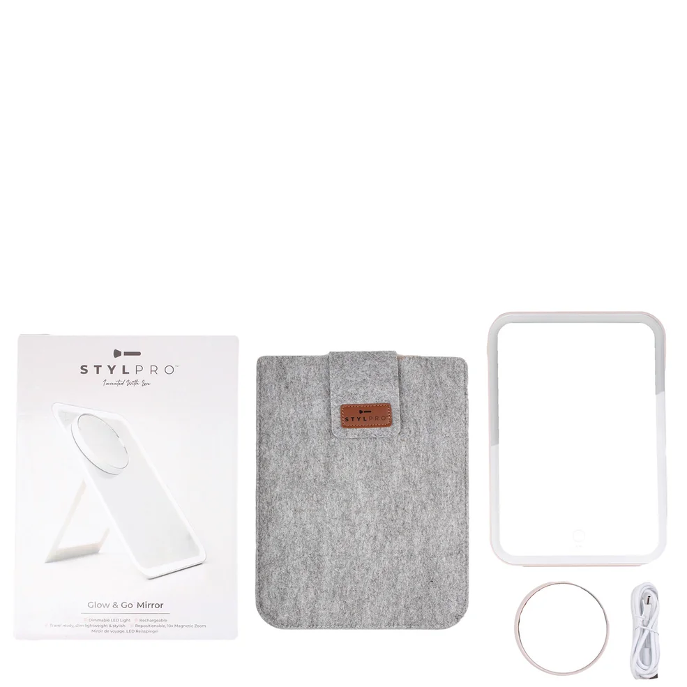 StylPro Go and Glow Mirror lusterko do makijażu Zdjęcie 1