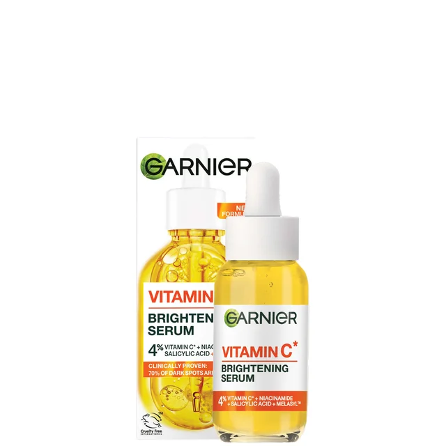 Garnier 3.5% Vitamin C, Niacinamide, Salicylic Acid, Brightening and Anti Dark Spot Serum produkt redukujący przebarwienia 30 ml