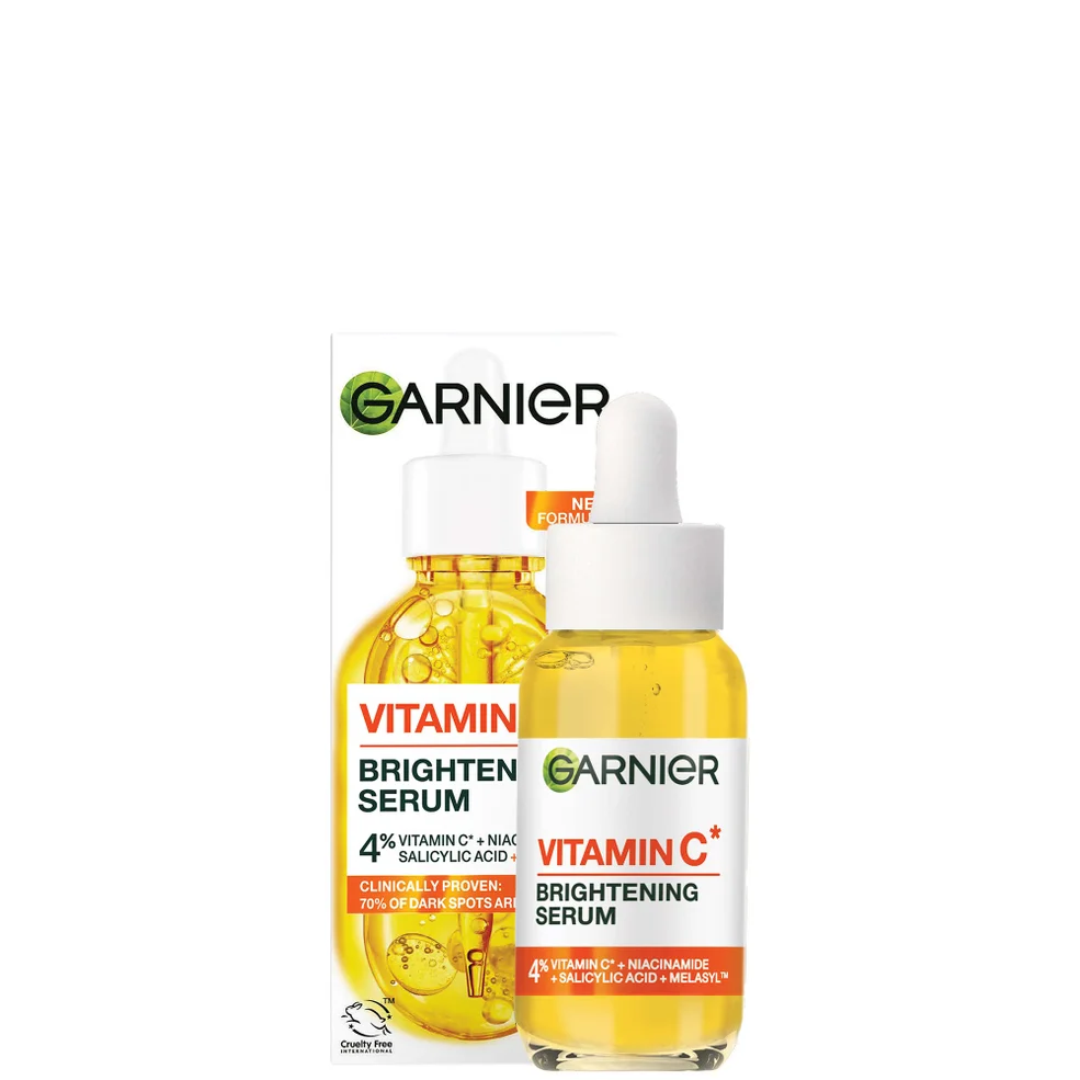 Garnier 3.5% Vitamin C, Niacinamide, Salicylic Acid, Brightening and Anti Dark Spot Serum produkt redukujący przebarwienia 30 ml Zdjęcie 1